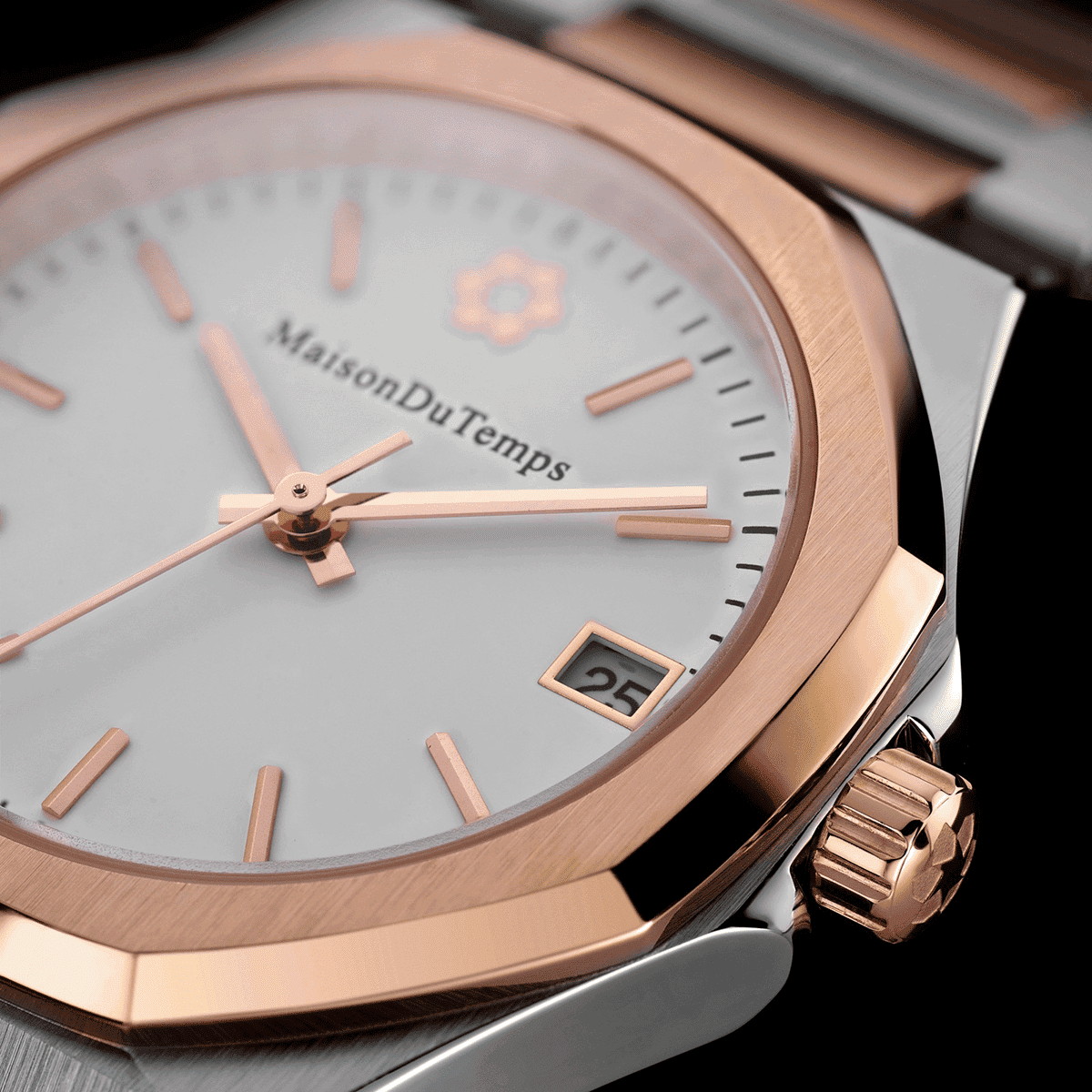 Montre Analogique GAMMA argenté blanc argenté, MAISON DU TEMPS