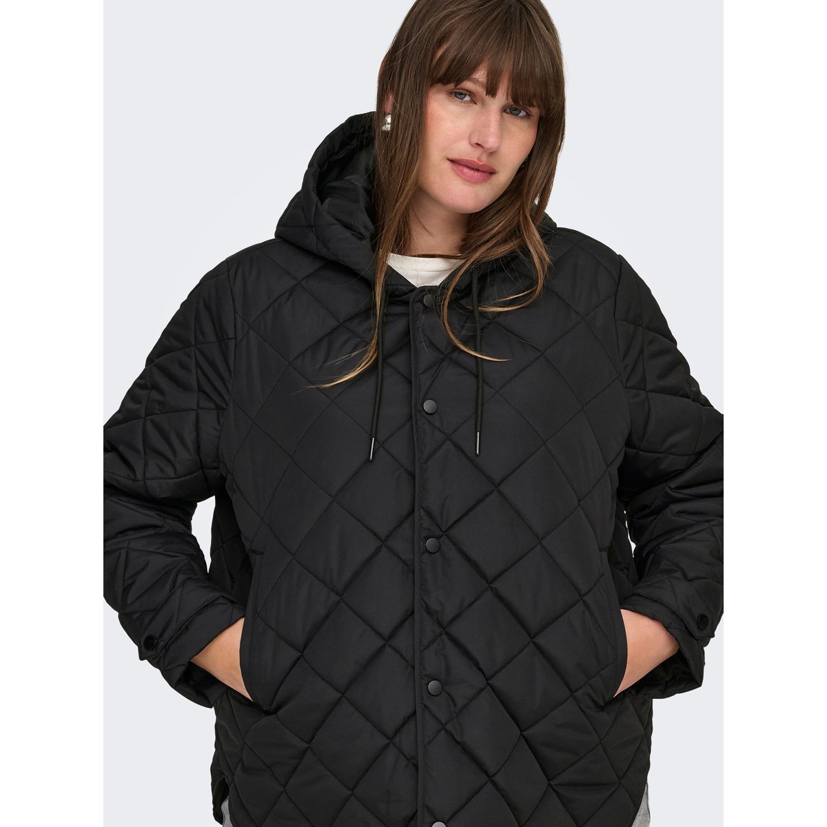 Veste Matelassée black, ONLY CARMAKOMA
