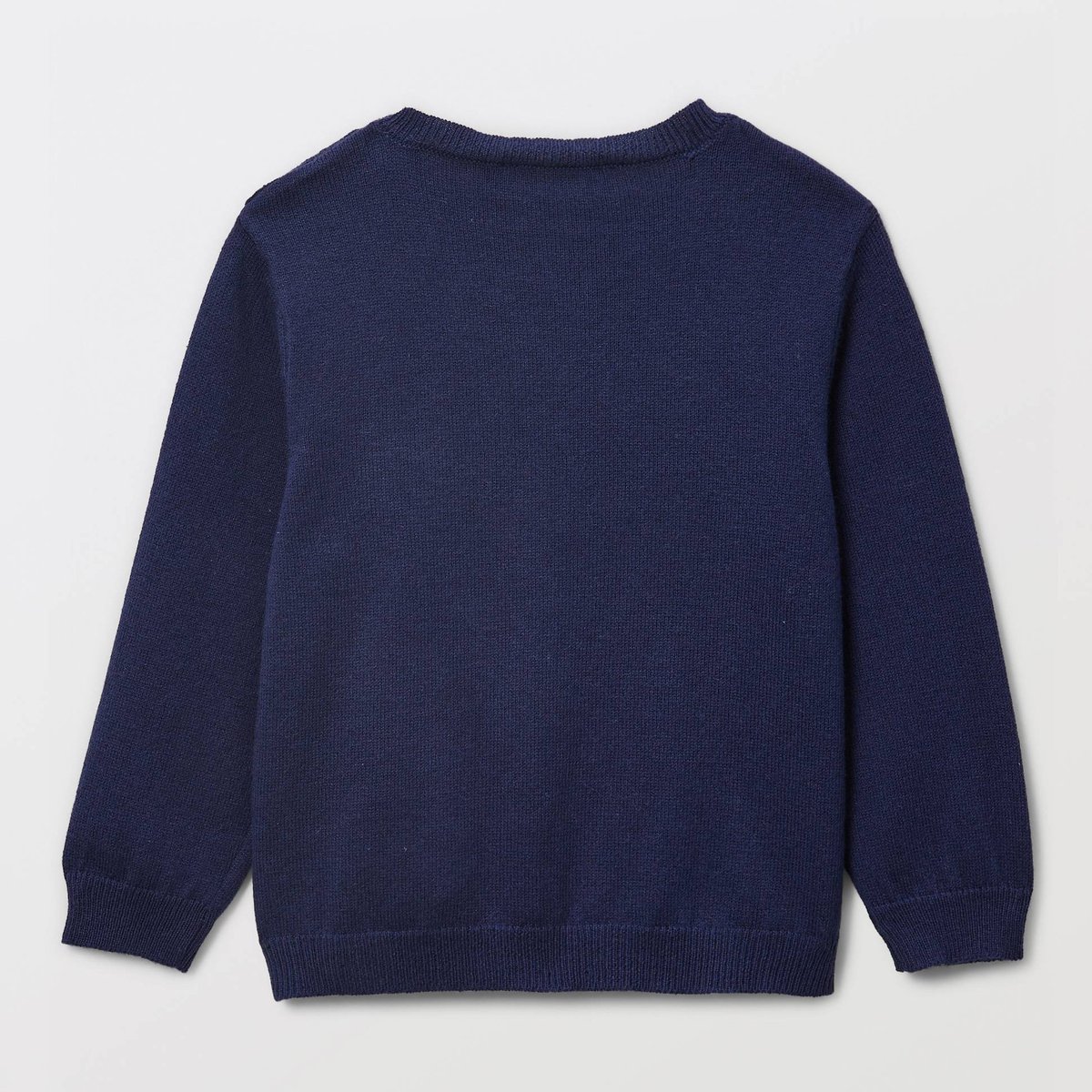 Pull avec patchs contenant de la laine chinese blue, BOUT'CHOU