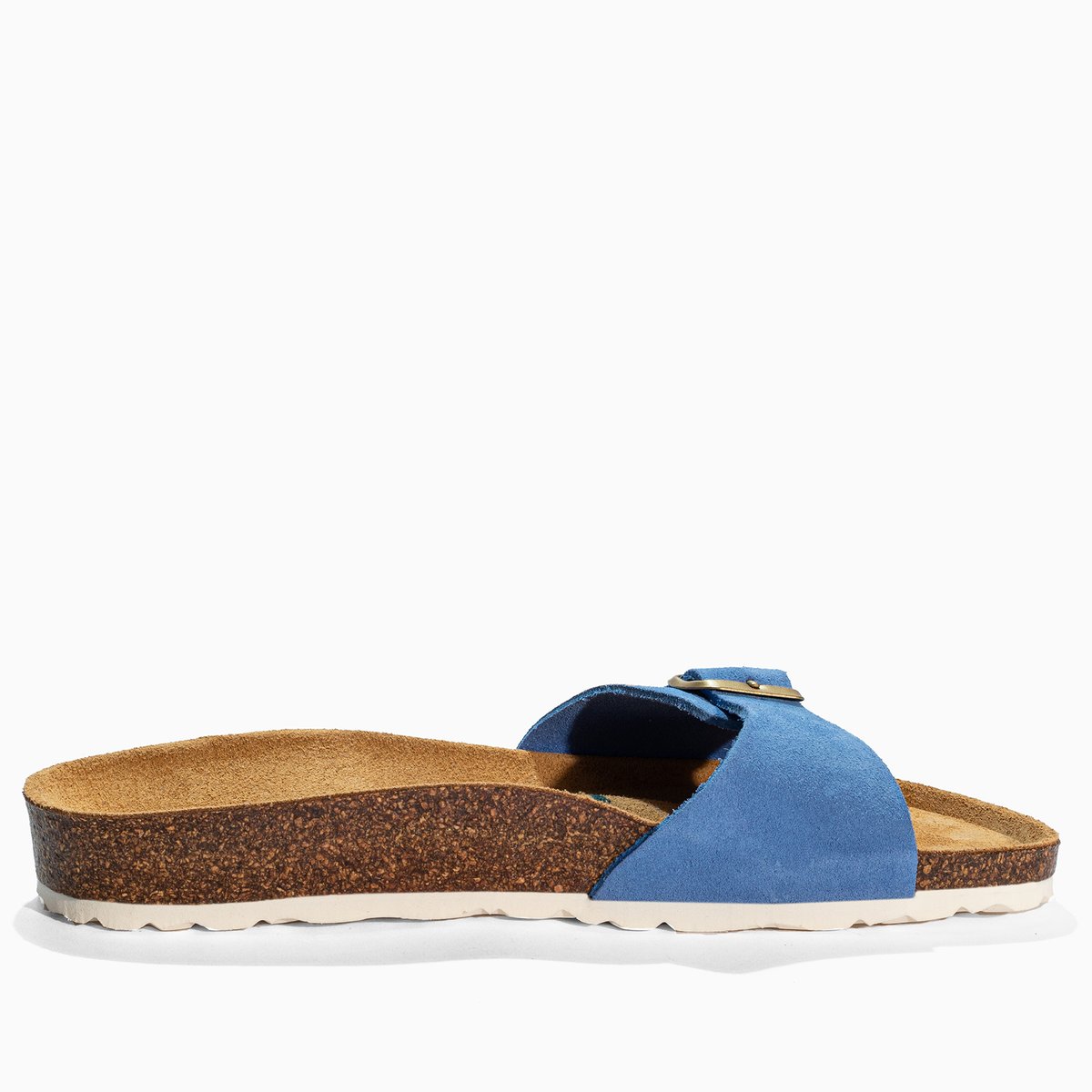 Sandales en cuir suédé ZEPHYR blue, BAYTON