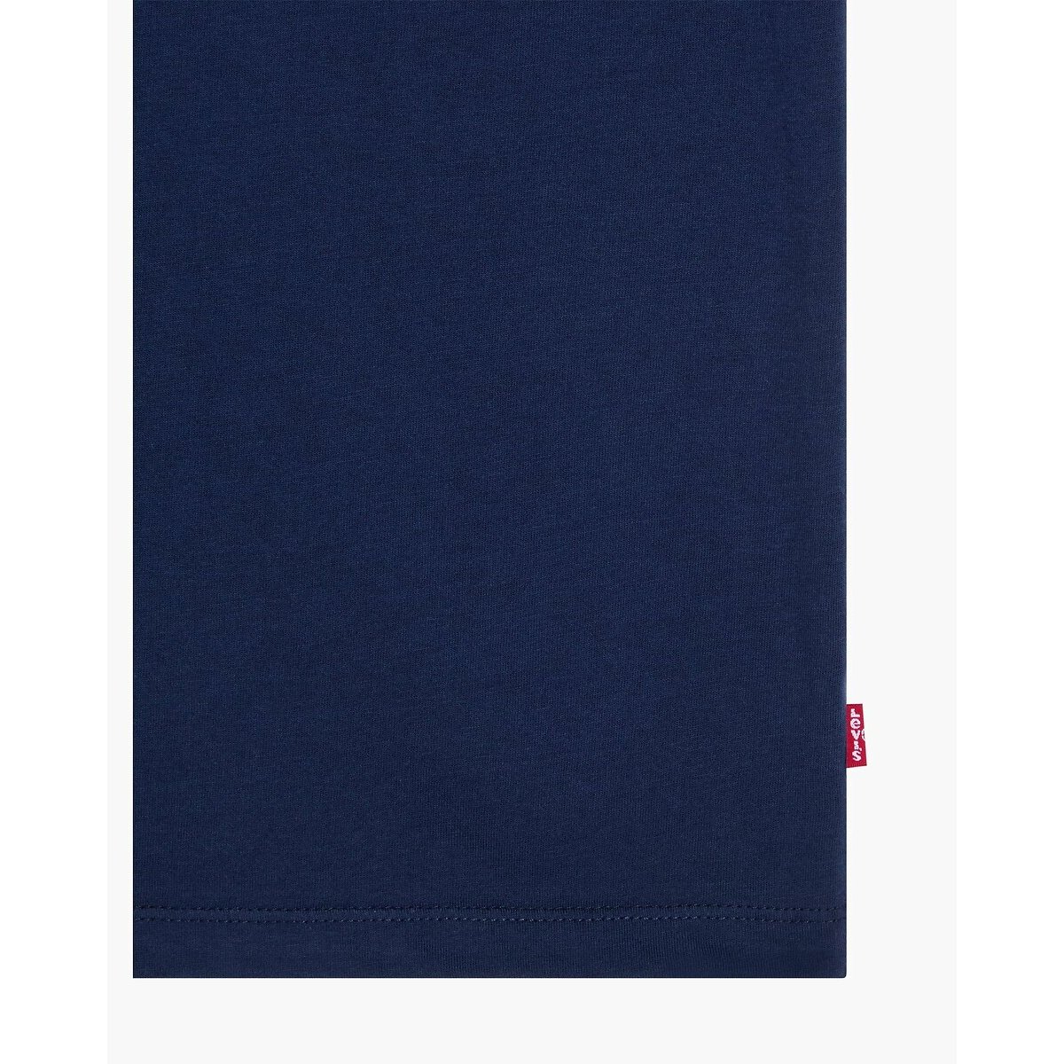 Set van 2 slim T-shirts met ronde hals marine+wit, LEVI'S