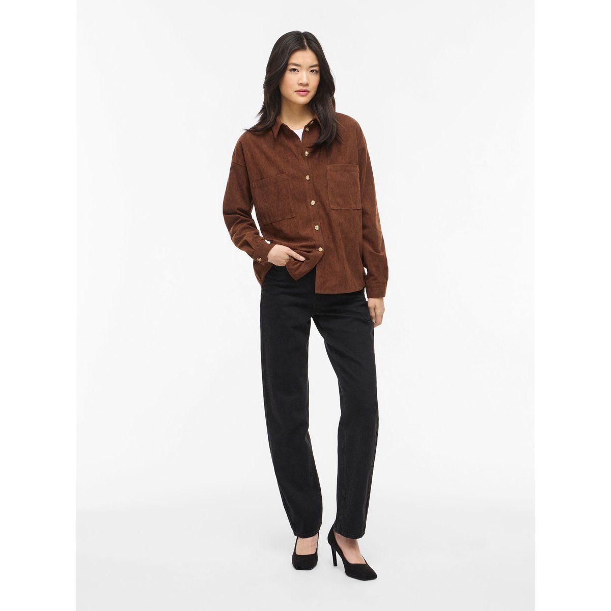 Surchemises chocolate brown, VILA