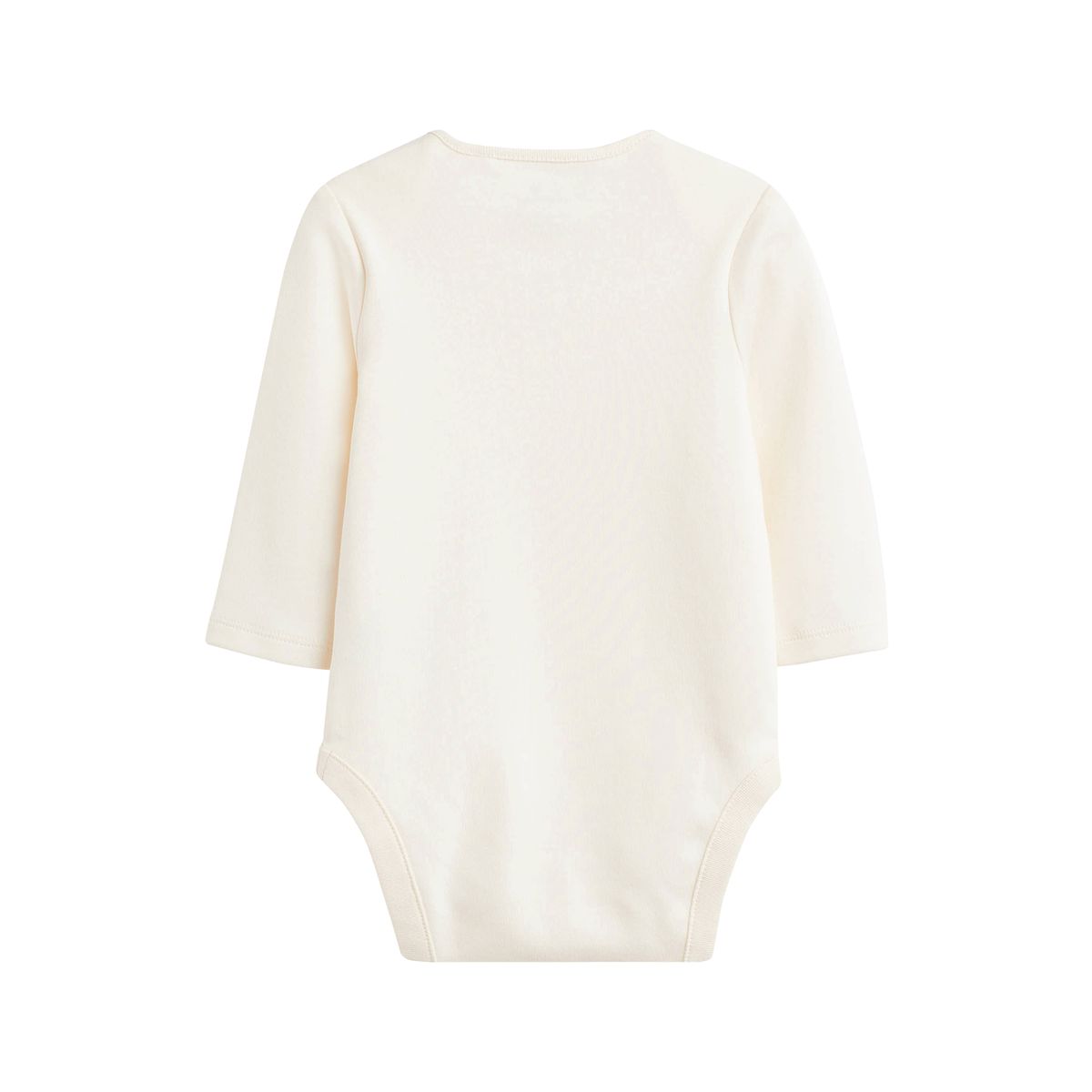 Bodies à manches longues essentiels, lot de 5 crème, NEXT