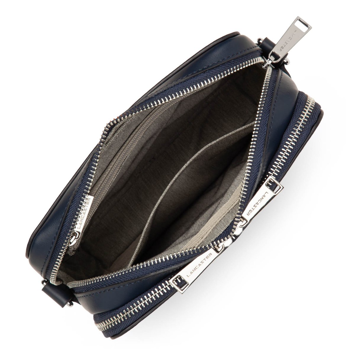 Petite sacoche PARIS HOMME bleu foncé, LANCASTER