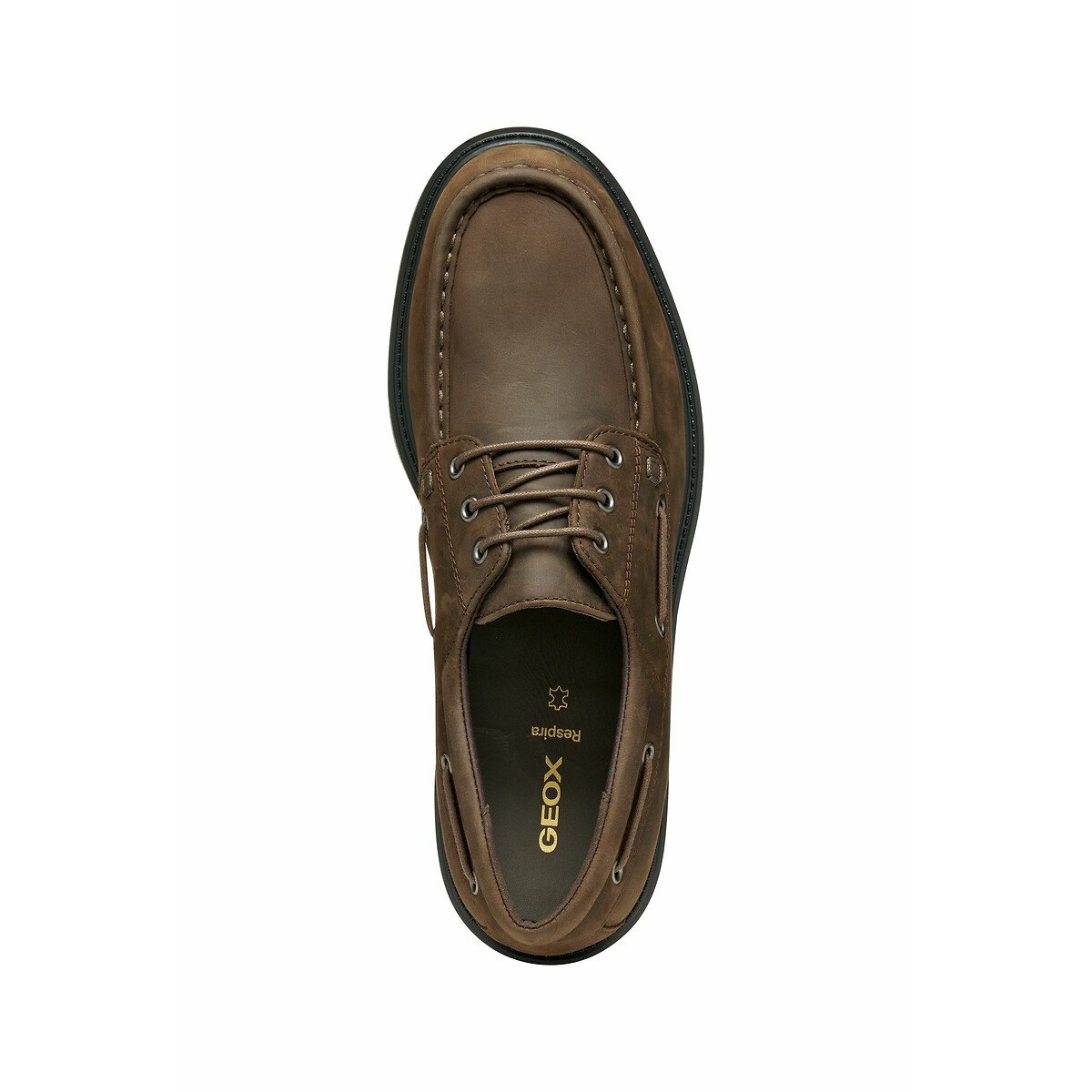 Spherica EC7 Leather Boat Loafers dark brown, GEOX