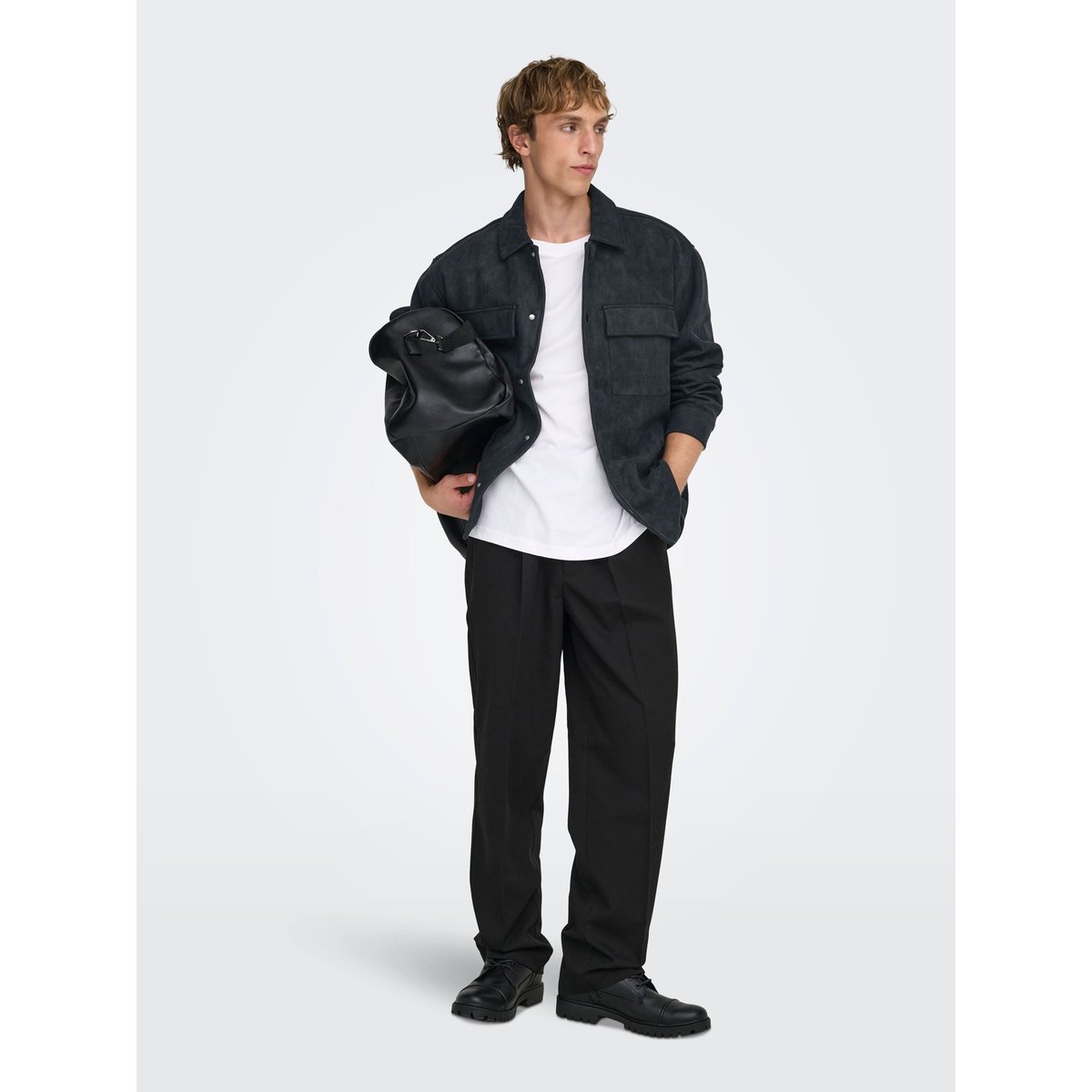 Veste-Chemise black 1, ONLY & SONS
