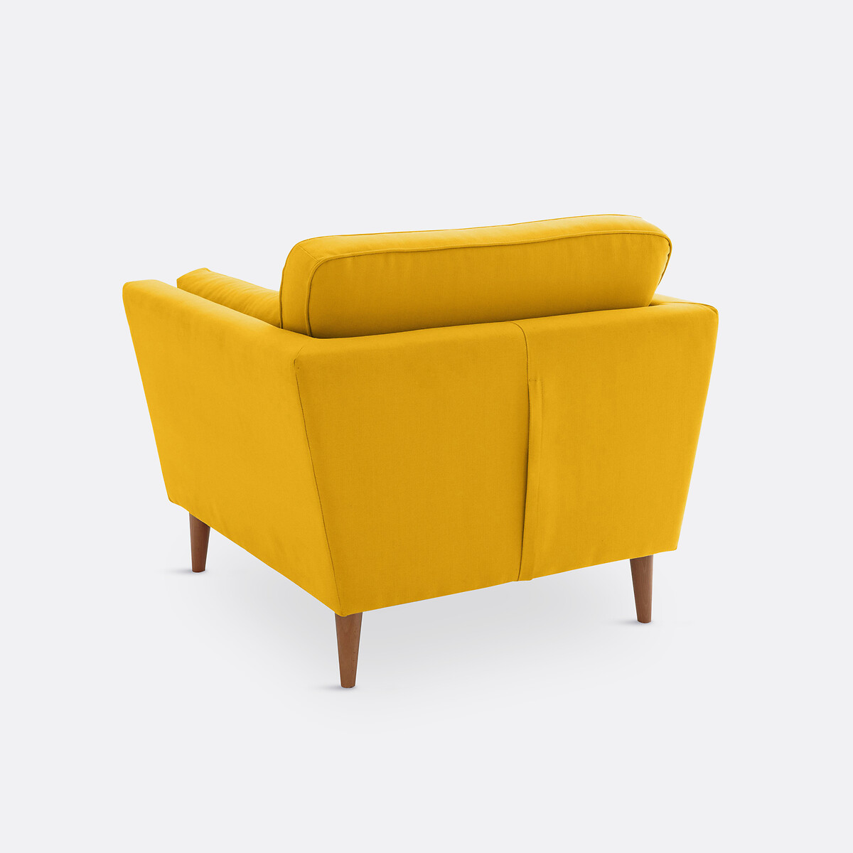 Fauteuil coton/lin, Tasie moutarde, LA REDOUTE INTERIEURS