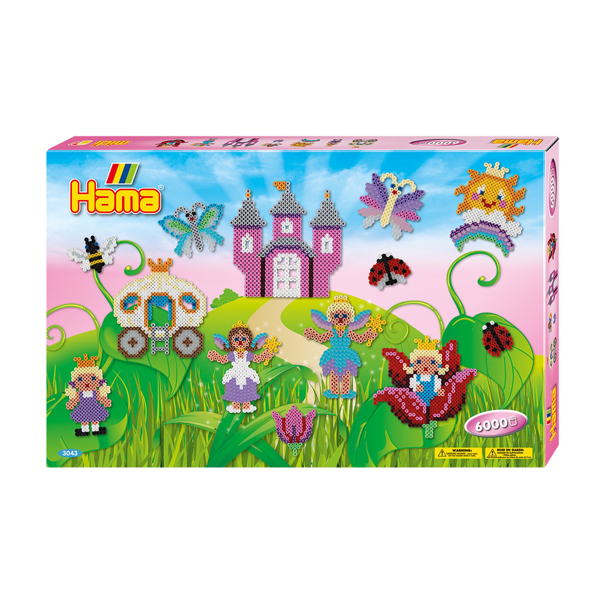Midi boite gm "le monde féérique" multicolore, HAMA