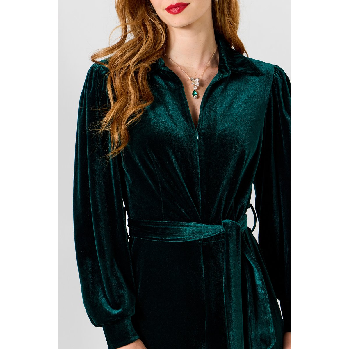 Combinaison Zippée en Velours Marcie vert, JOE BROWNS