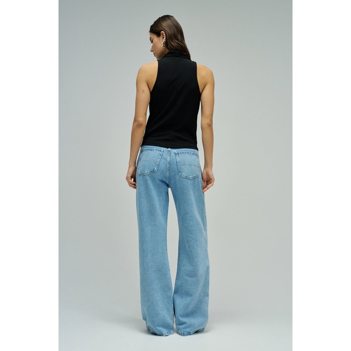 HAUT DRAPÉ blanc, SALSA JEANS