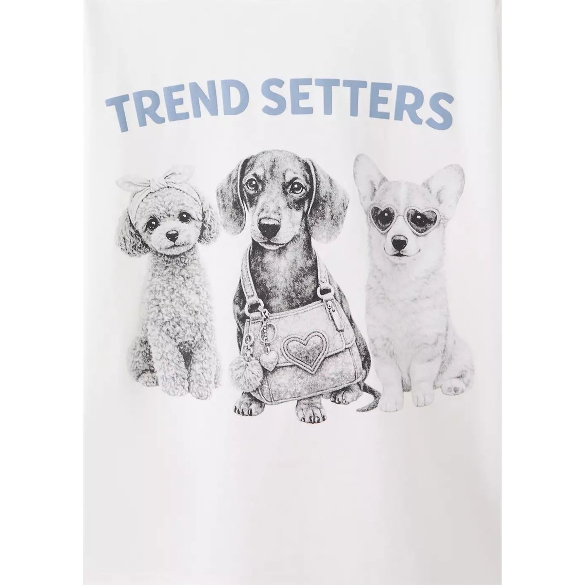 T-shirt détail imprimé blanc cassé, MANGO KIDS