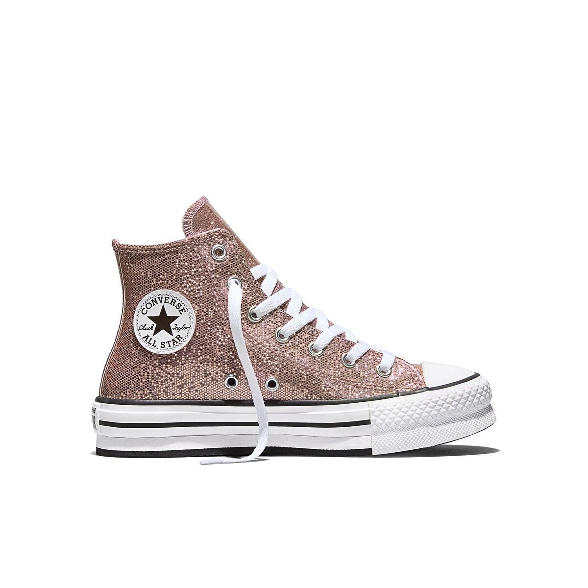 Baskets CTAS EVA LIFT SHINE métallisé cuivre, CONVERSE