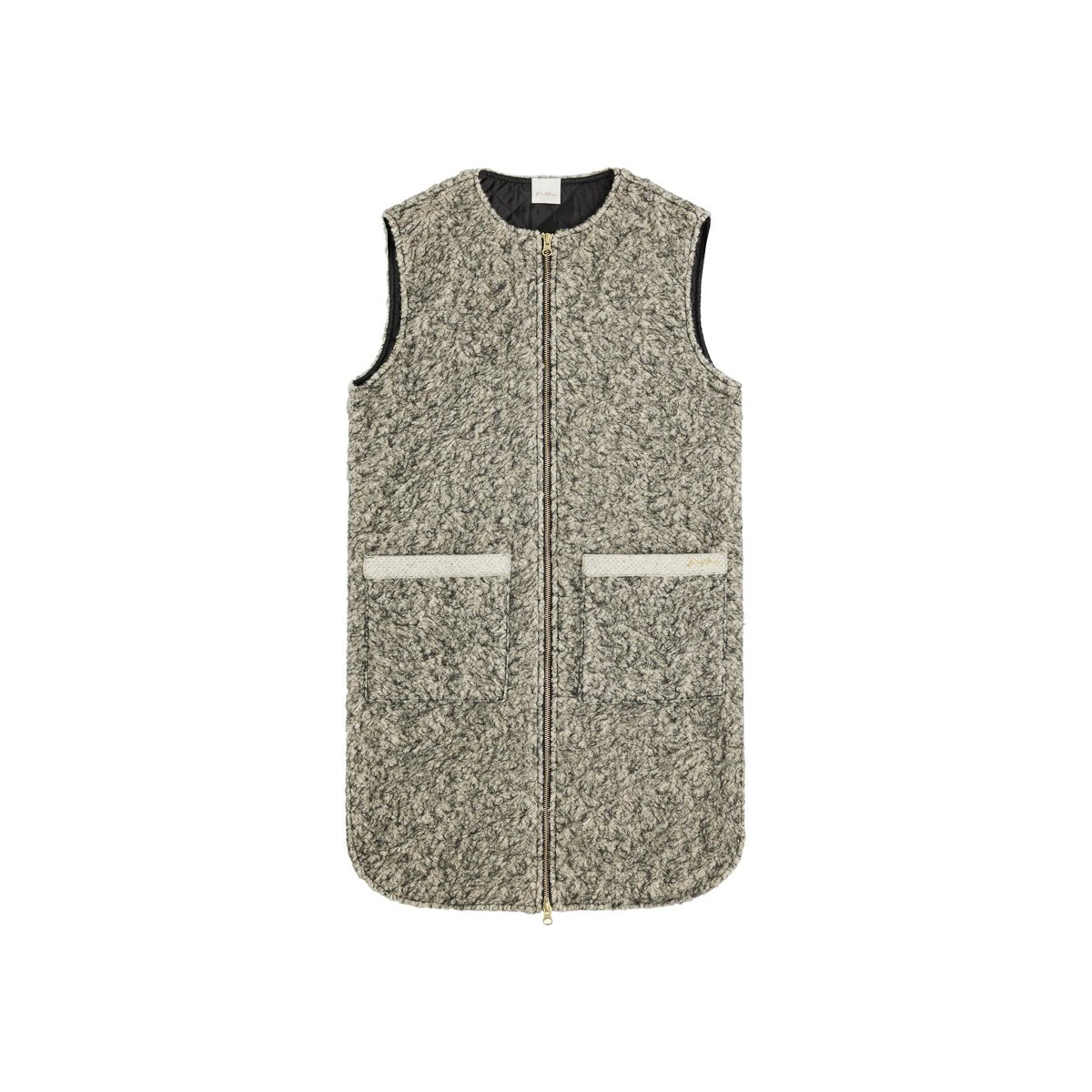 VESTE SANS MANCHE STONE gris, PULLIN