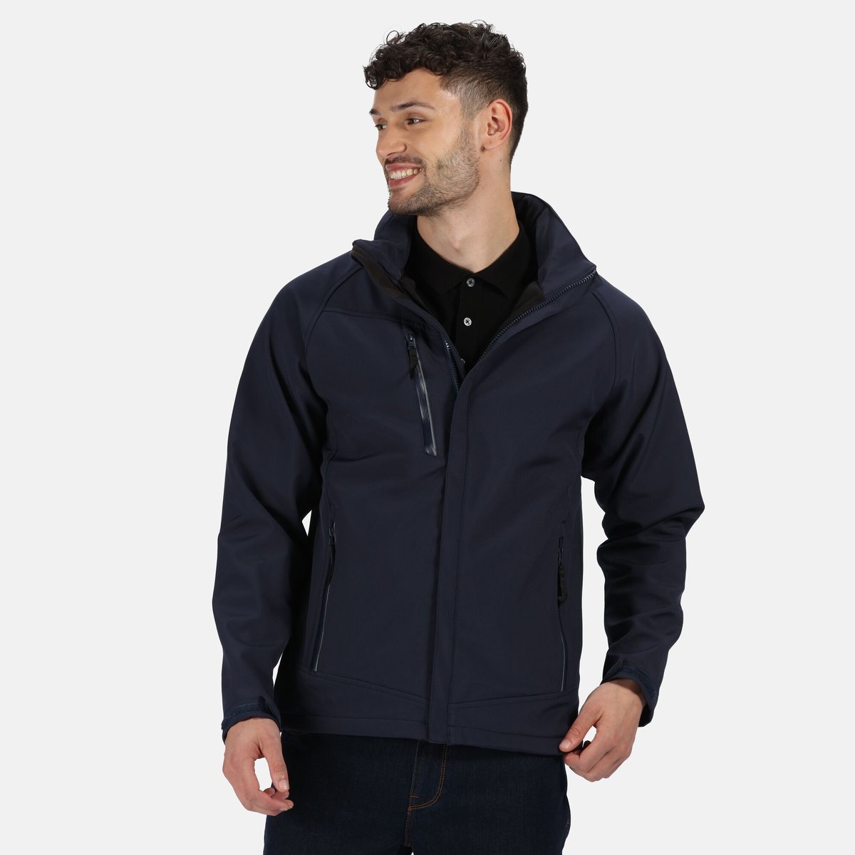 Veste softshell APEX bleu marine, REGATTA