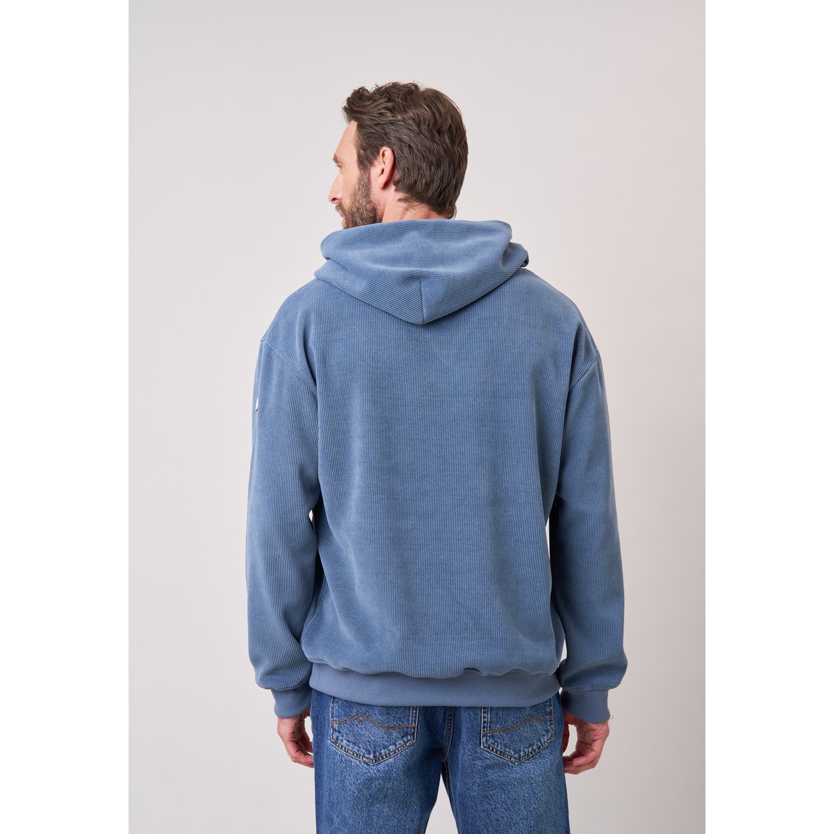 Sweat loose homme en velours côtelé TOROY metal, DEELUXE