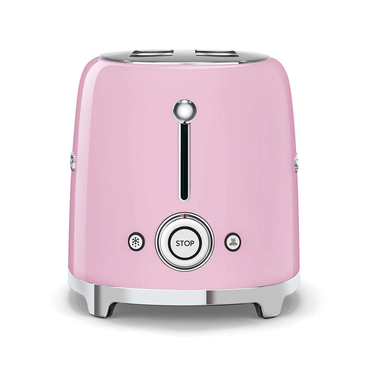 Retro Style 0.8L Mini Kettle & 2-Slice Toaster Set pink, SMEG