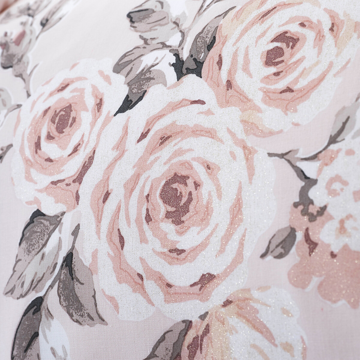 Canterbury Floral Lined Eyelet Curtains blush pink, CATHERINE LANSFIELD