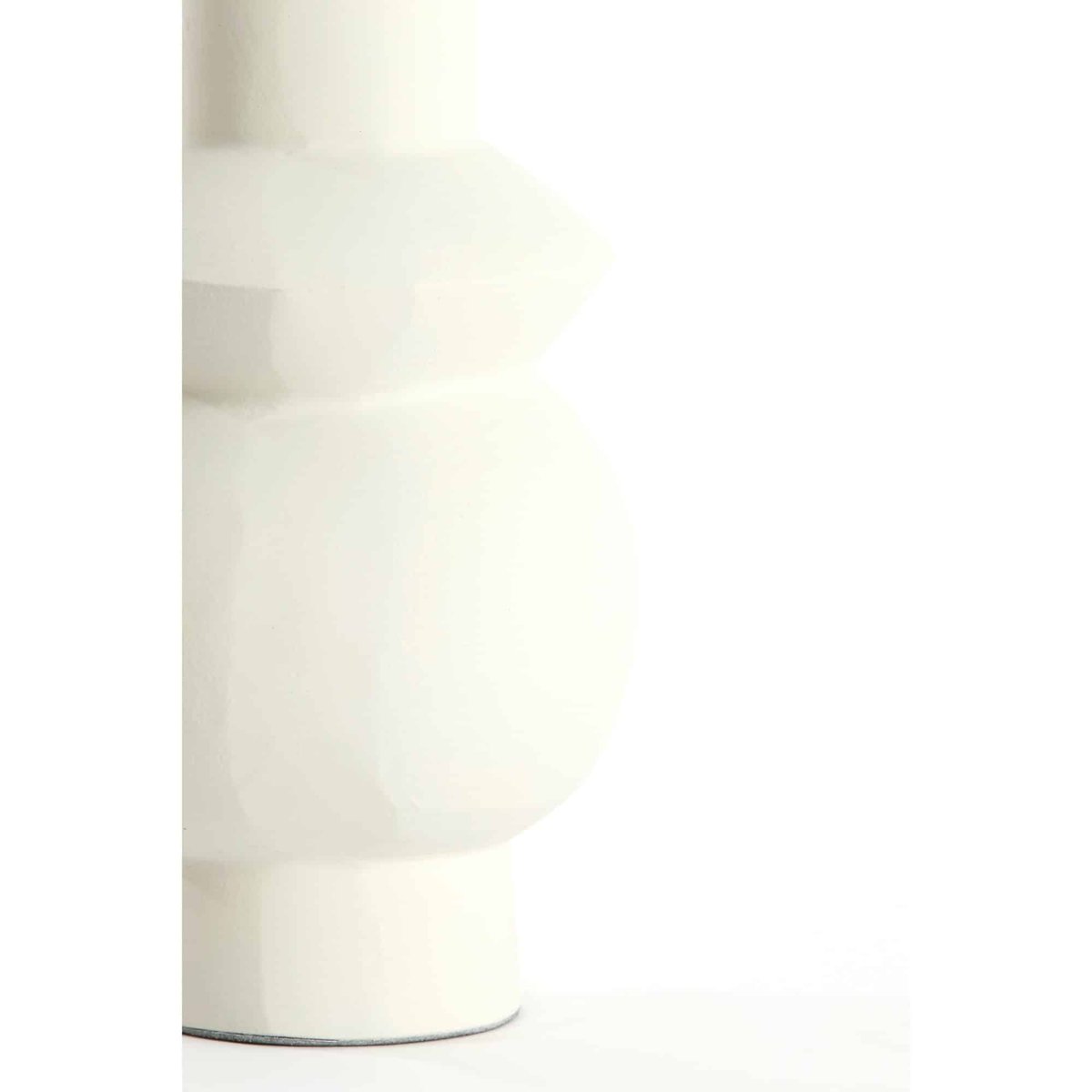 Base De La Lampe Métal ESINO crème, LIGHT & LIVING