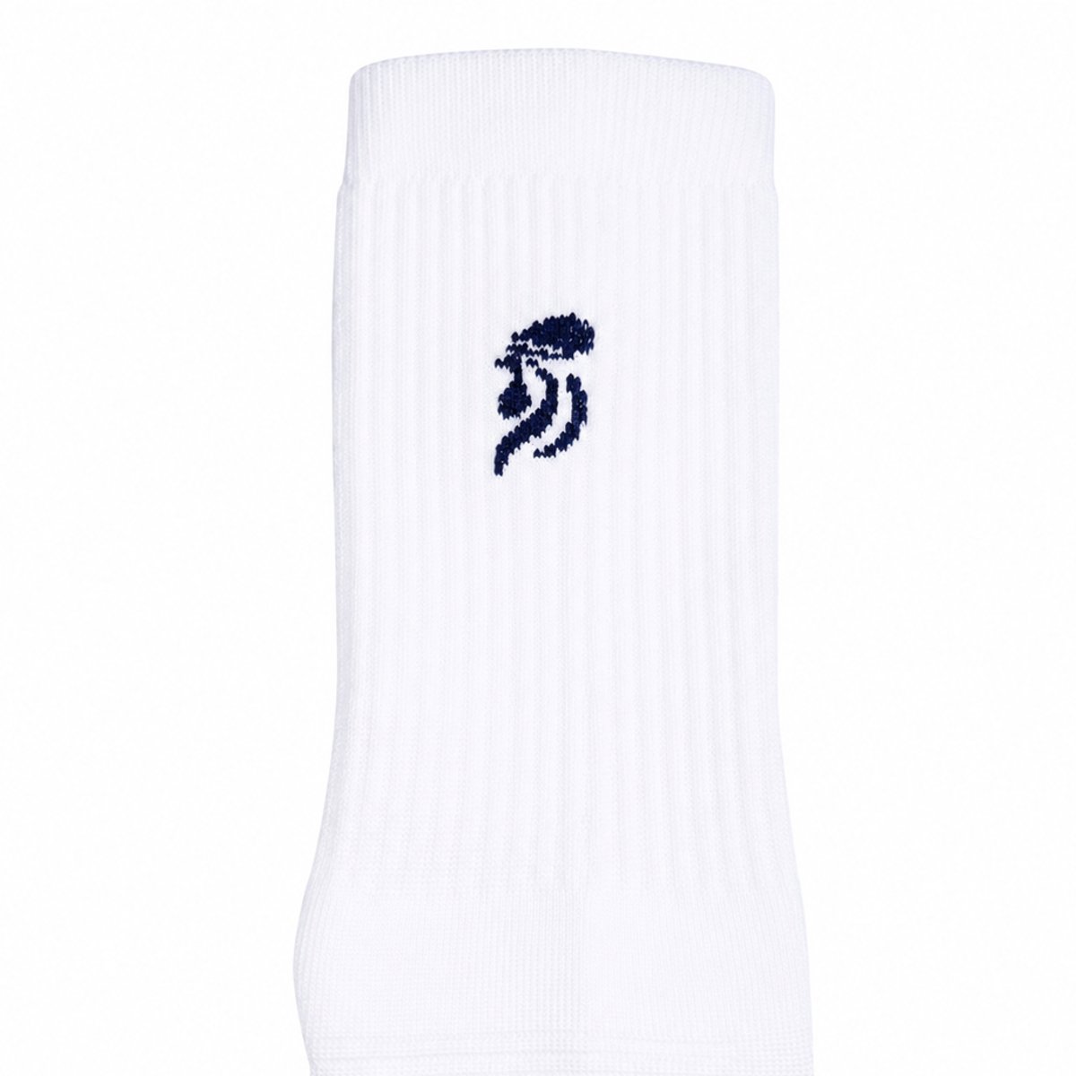 Chaussettes sport hautes blanc, SHILTON