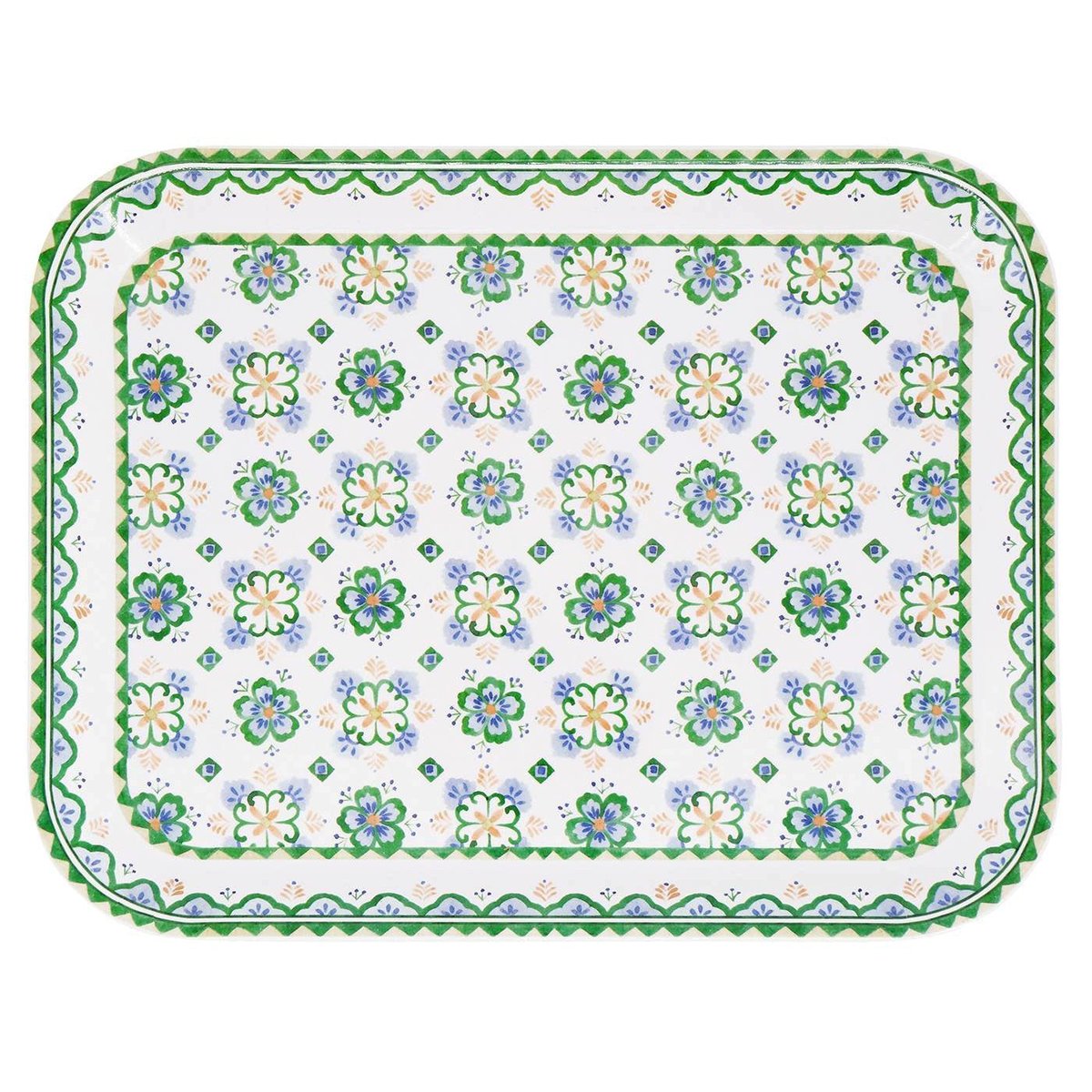 Plateau rectangulaire mélamine Evora 33 x 26 cm autres, LES JARDINS DE LA COMTESSE