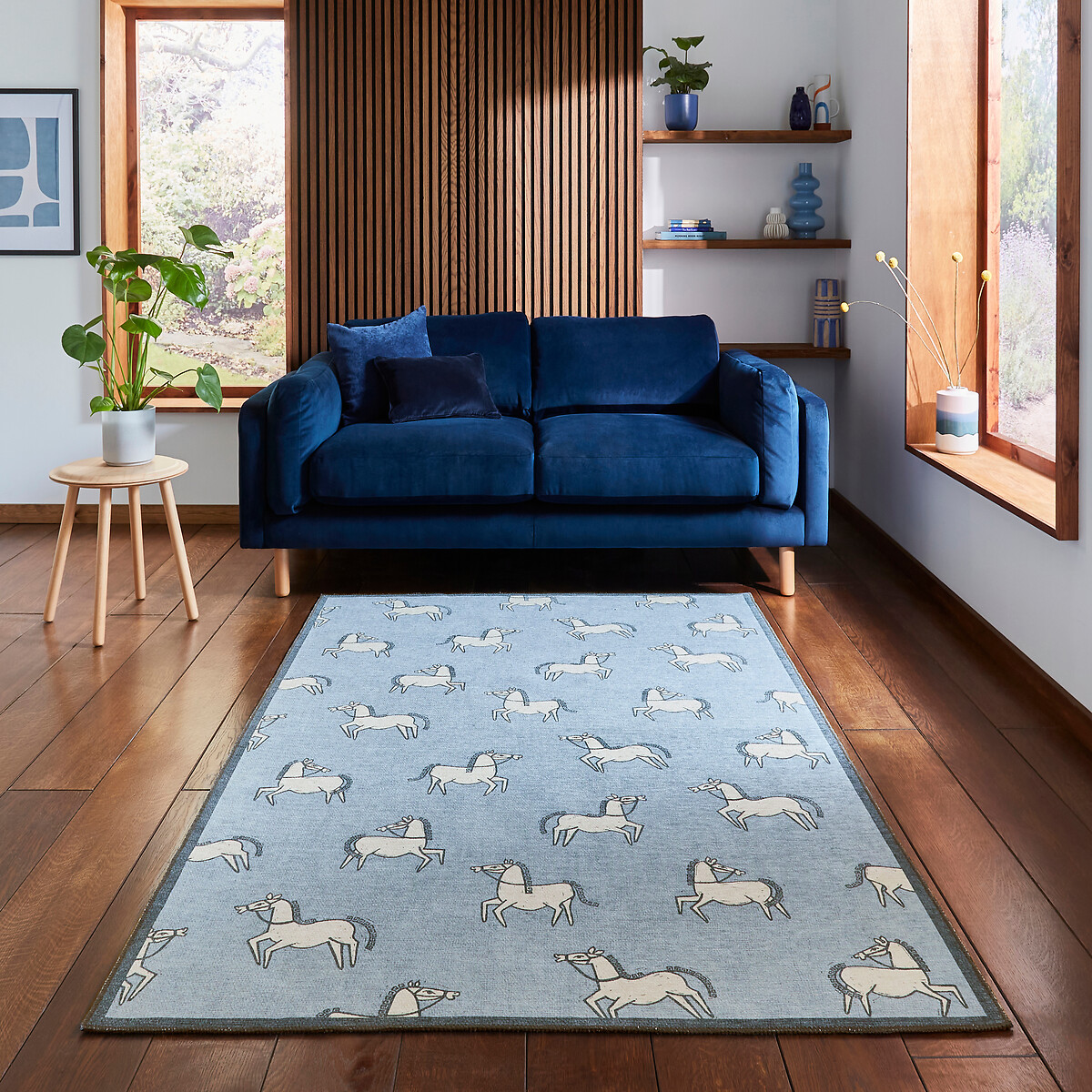 Canter Washable Rug mist, SCION
