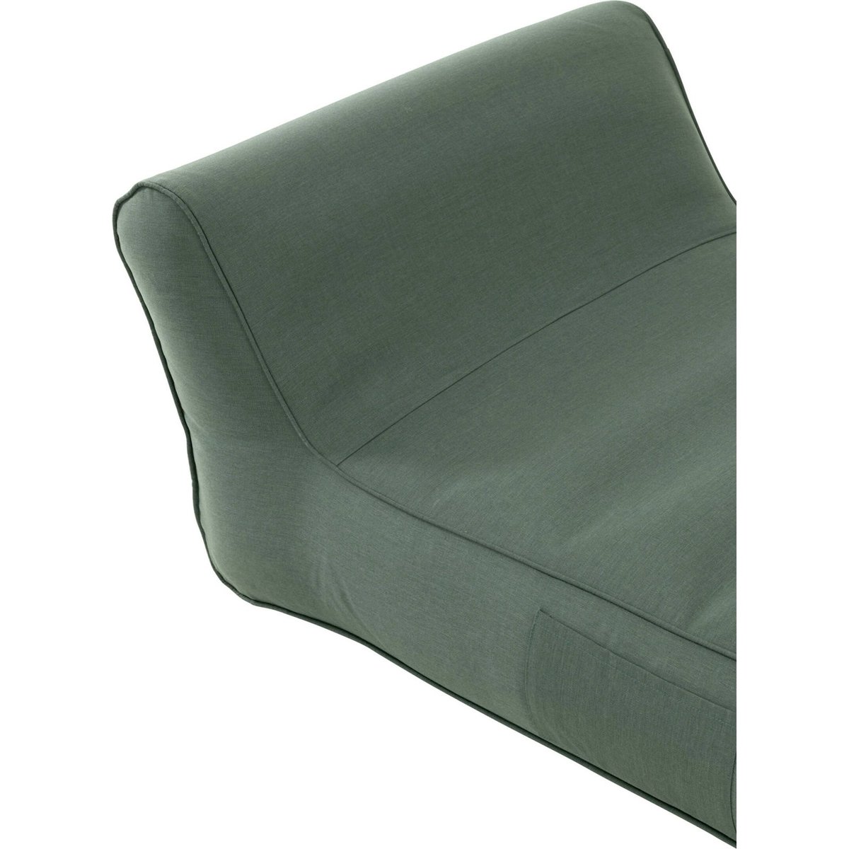 Matelas de détente pour bain de soleil vert, RECOLLECTION