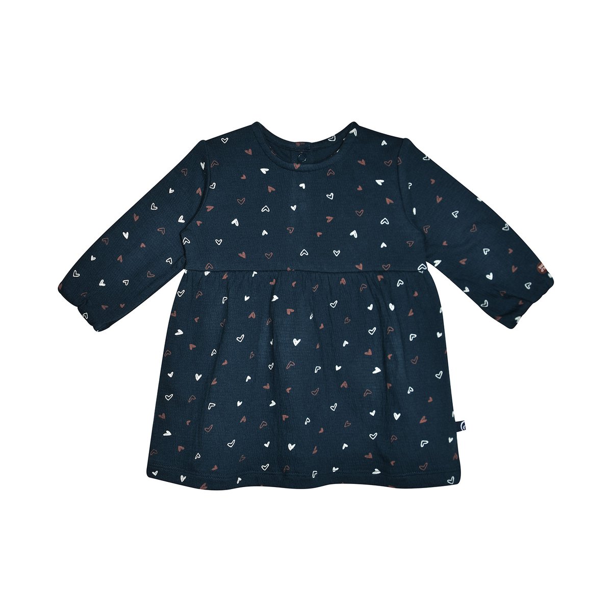 Robe gilet s/s manches sibylle maille bebe bleu, SUCRE D'ORGE