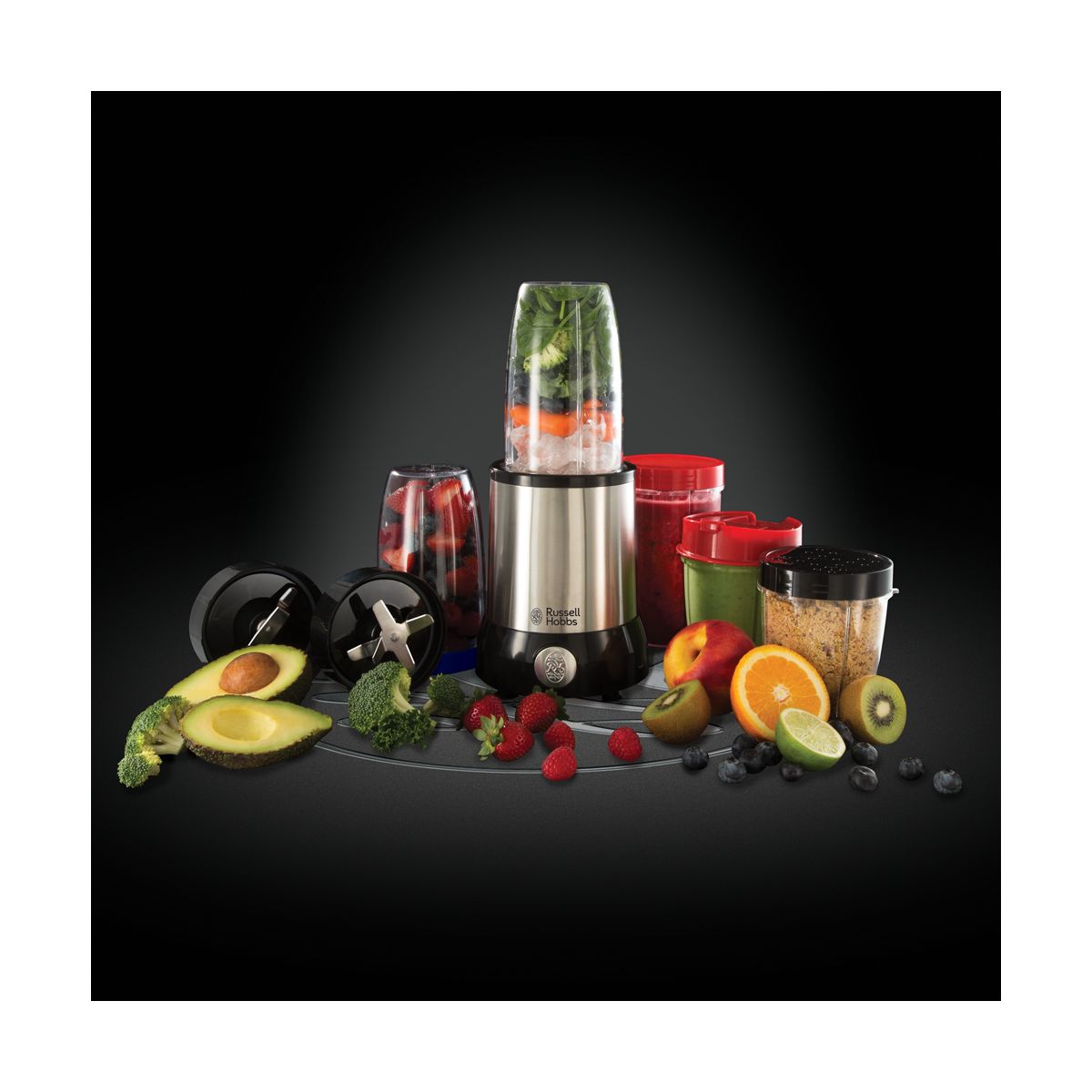Blender Nutriboost 23180-56 inox, RUSSELL HOBBS