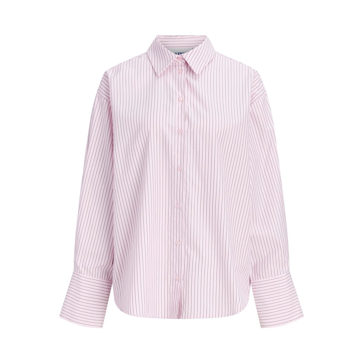 Chemise En Popeline rouge - raindrops on roses, JJXX