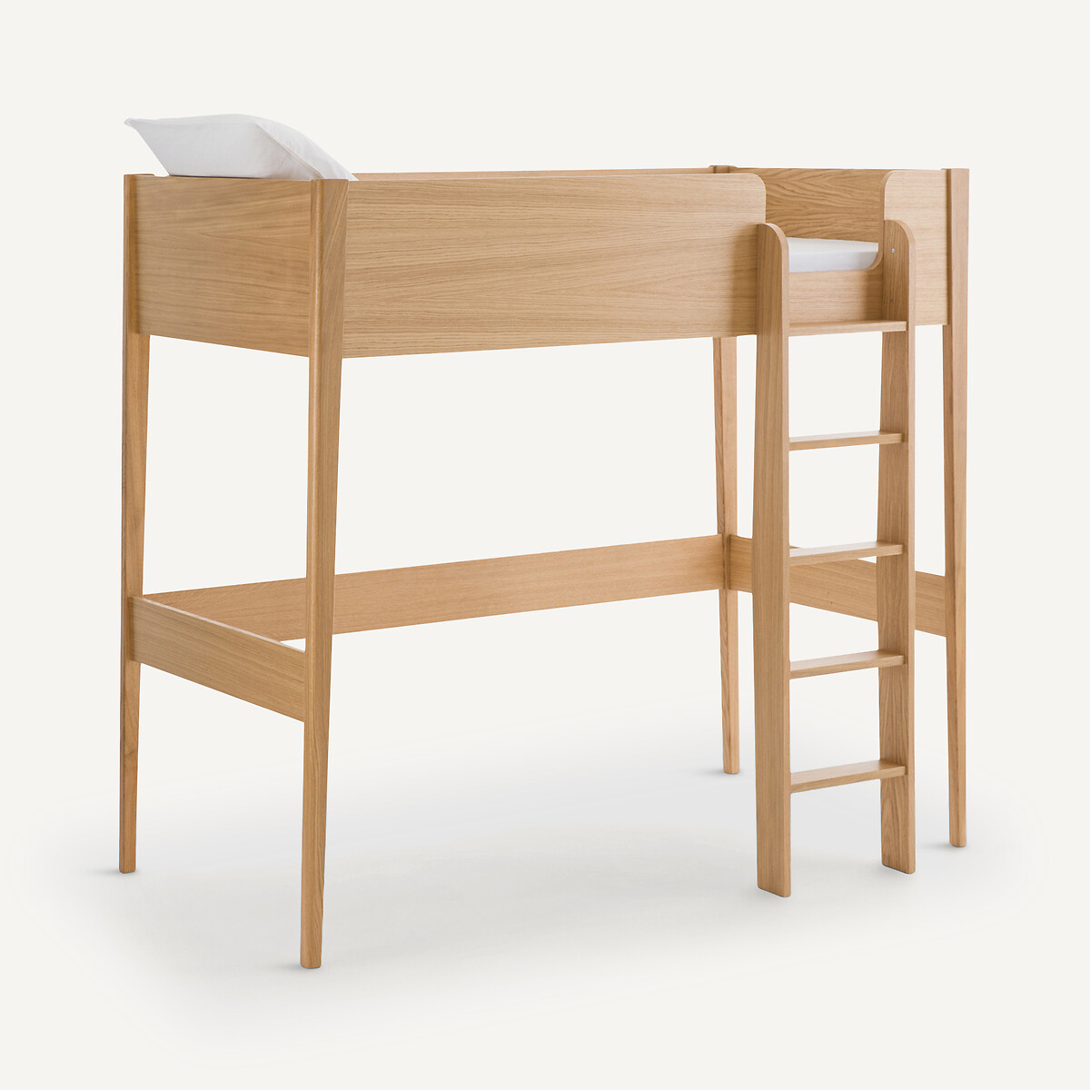 Hochbett mit Lattenrost Alceste, Eichenfurnier natureicheholz, AM.PM