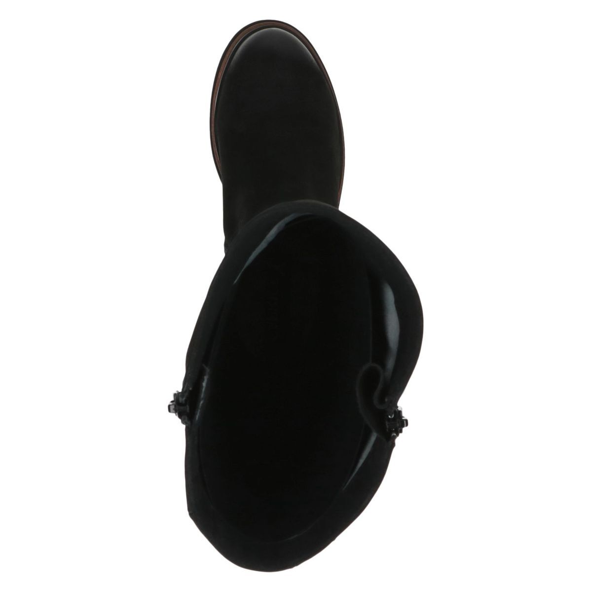 Bottes en cuir noir nubuck, CAPRICE
