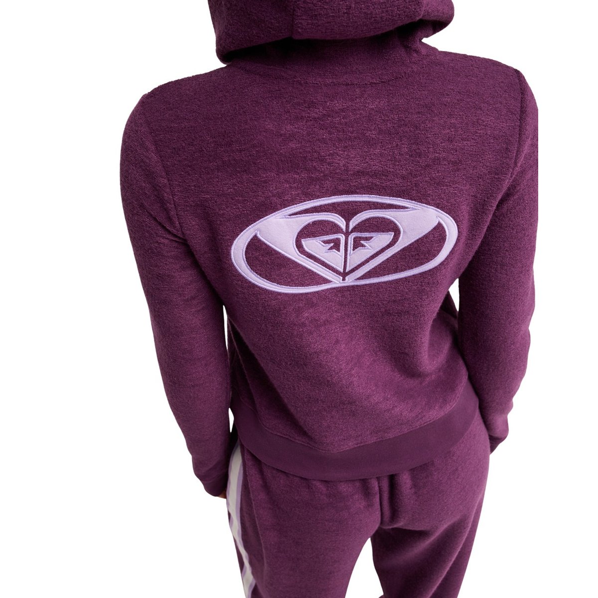Sweat capuche zippé BEACHY KEEN. violet blackberry wine, ROXY