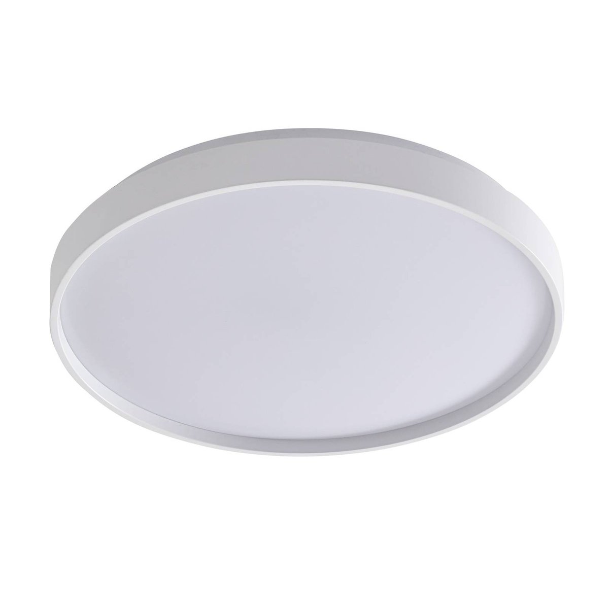 Plafonnier connecté  moderneLED, Mirren blanc, LINDBY