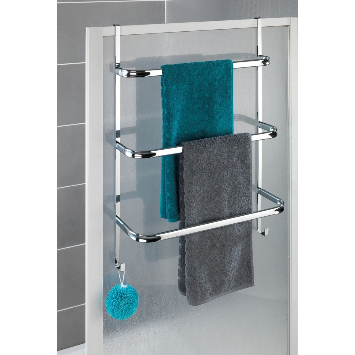 Porte-serviettes De Porte Design Irpinia argent, WENKO