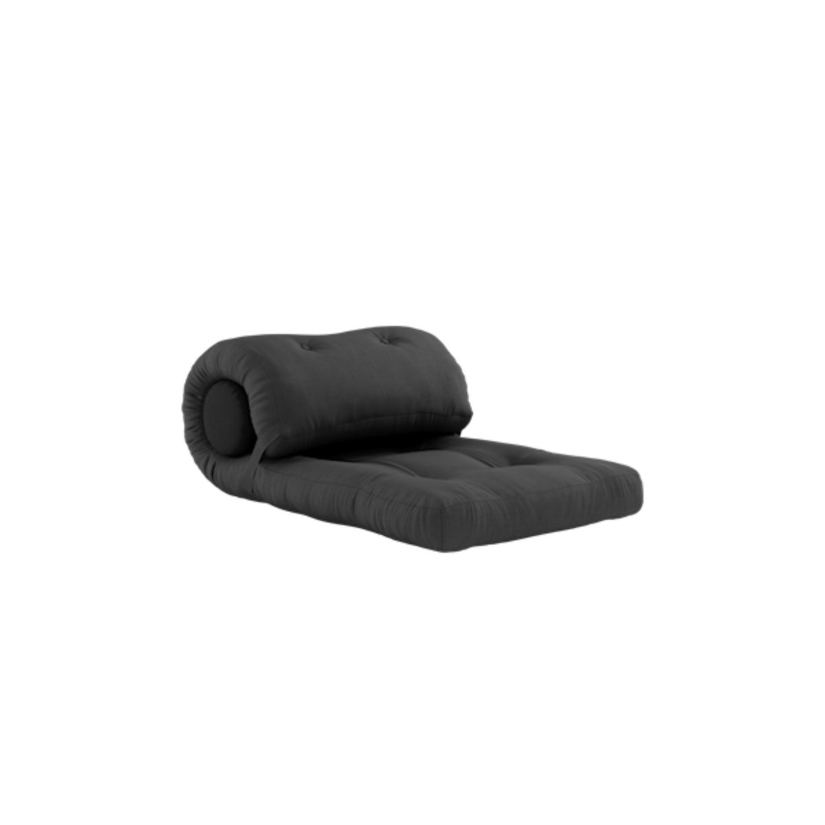 Matelas futon canapé 2 en 1 WRAP anthracite, KARUP DESIGN
