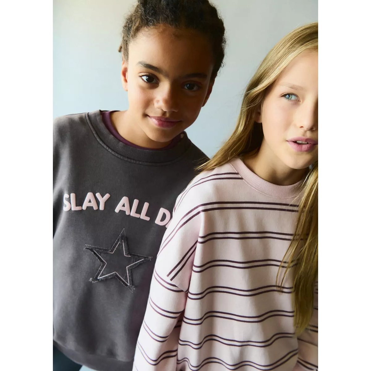 Sweat-shirt coton imprimé gris anthracite, MANGO KIDS