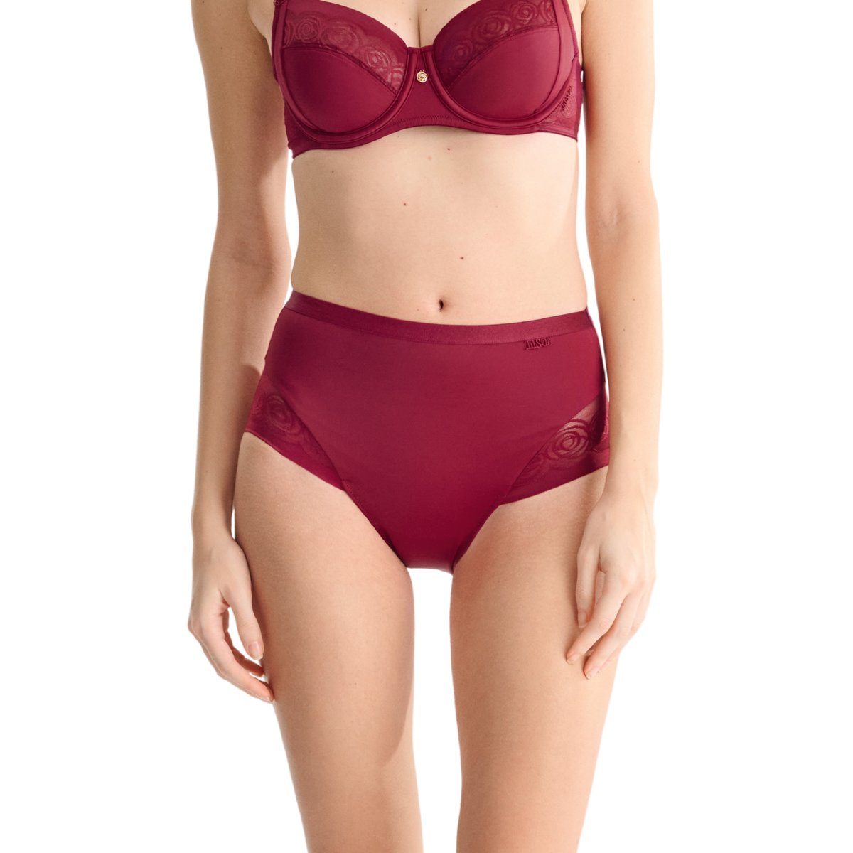 Culotte taille haute RUBY rouge, LISCA