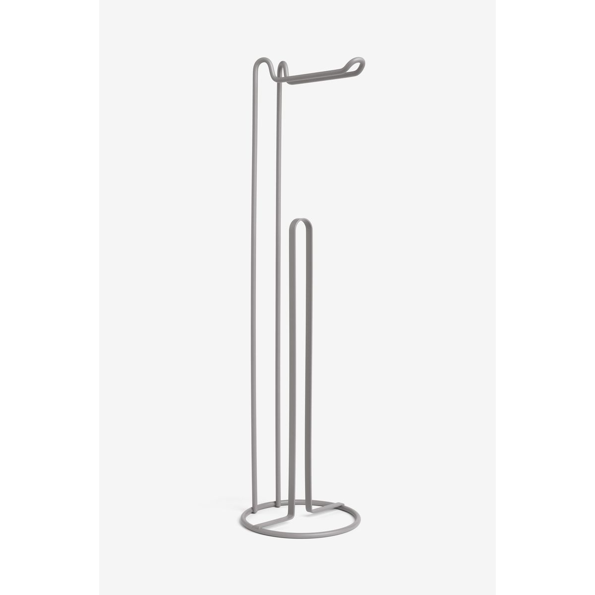 Porte-rouleau de papier wc effet fil fer gris clair, NEXT