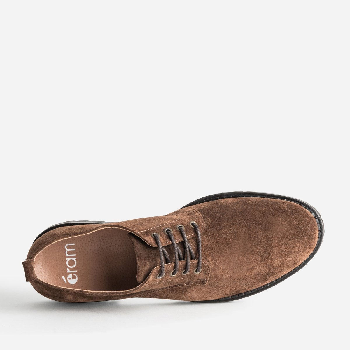 Derby en cuir FREDERICO marron, ERAM