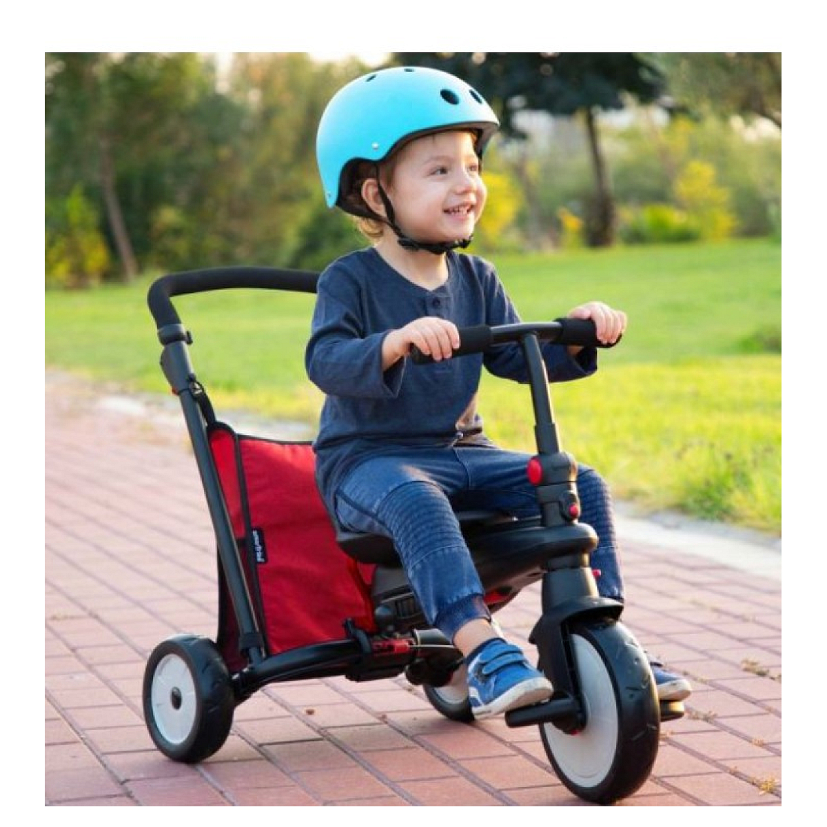 Tricycle Smatrike STR5 - rouge couleur unique, SMARTRIKE