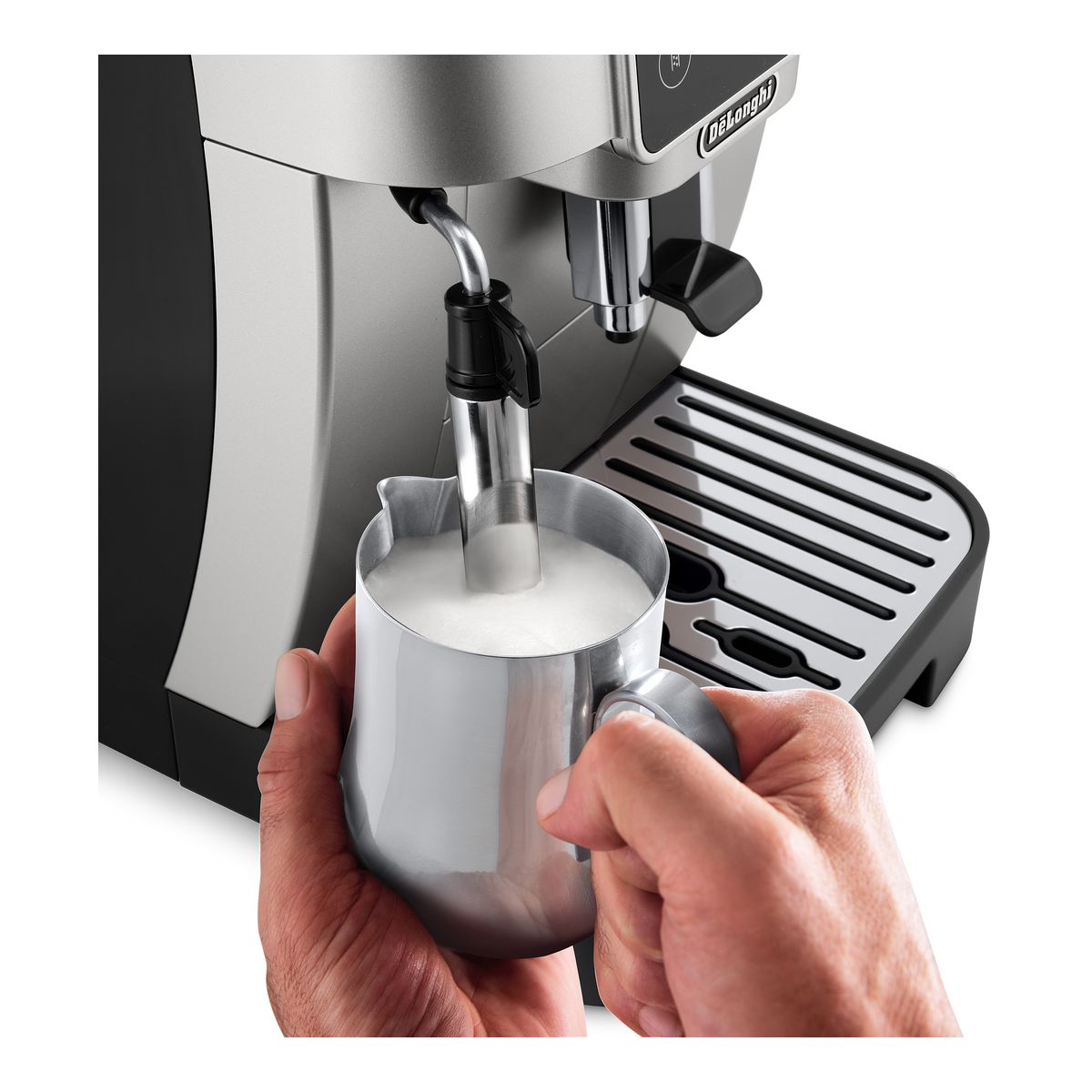 Expresso Broyeur Magnifica Start Color FEB2252.SB Argent couleur unique, DELONGHI