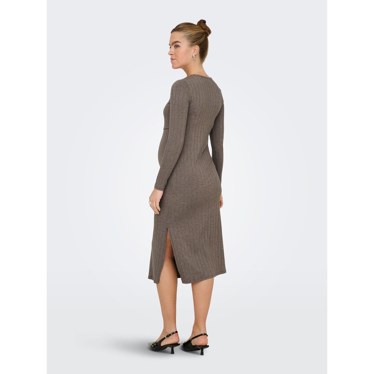 Robe chocolate brown, ONLY