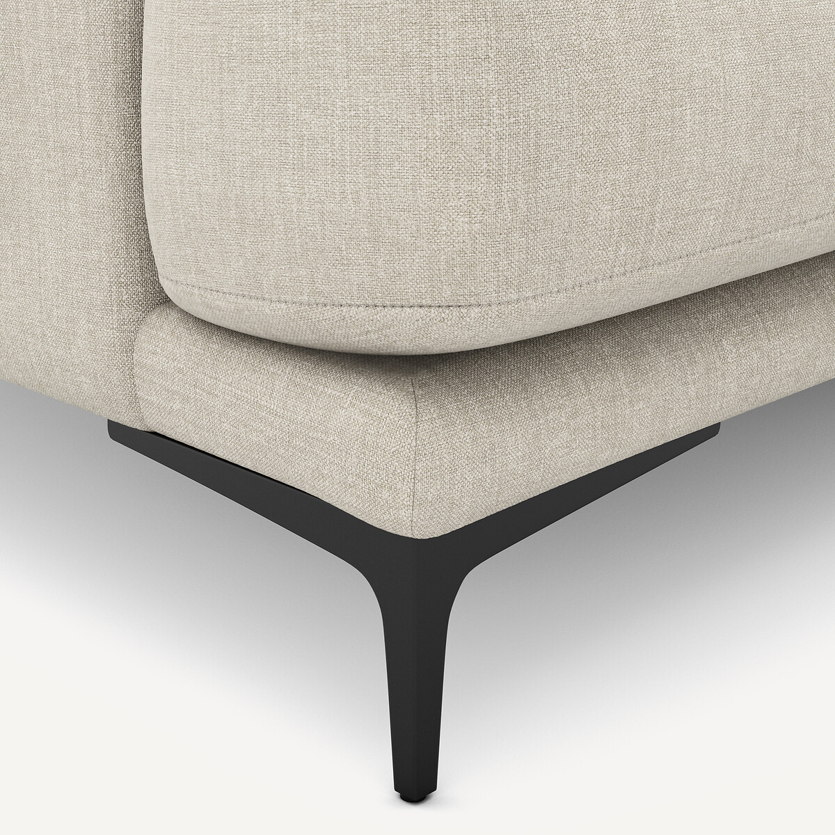 Zetel 3-zit katoen/linnen, Marsile beige   , AM.PM