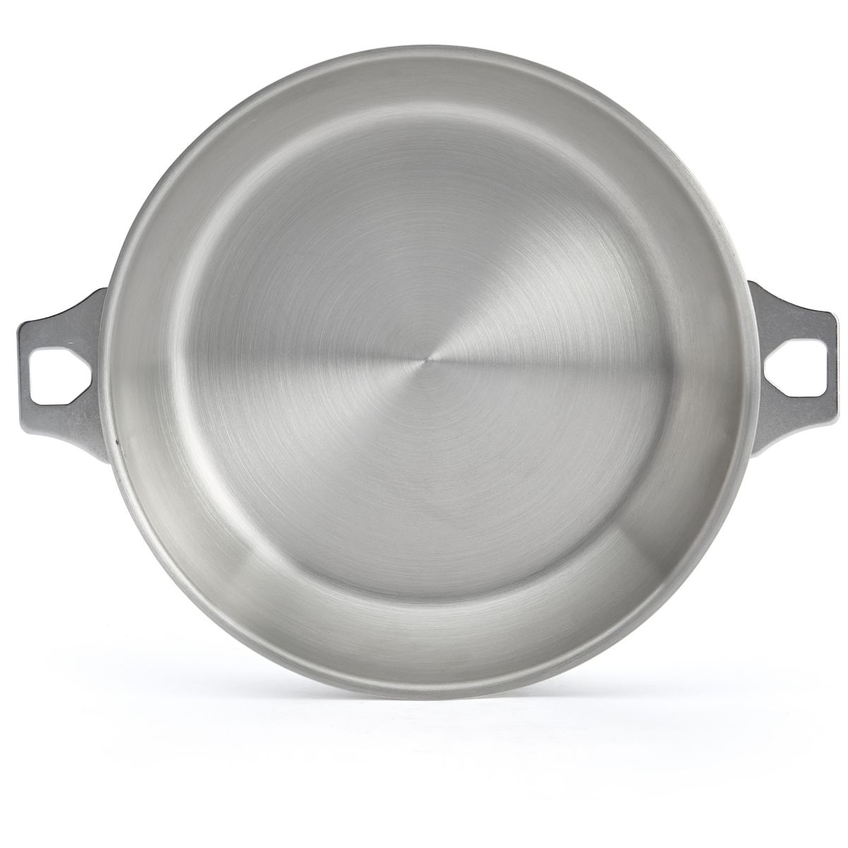 Poêle Twisty tout inox 24cm couleur unique, DE BUYER