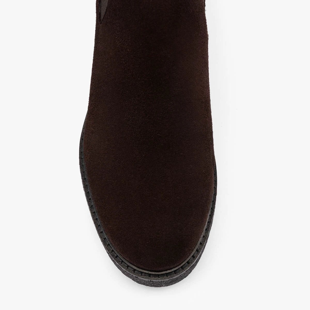 Bottine cuir velours GIULIA marron, MAISON TOUFET