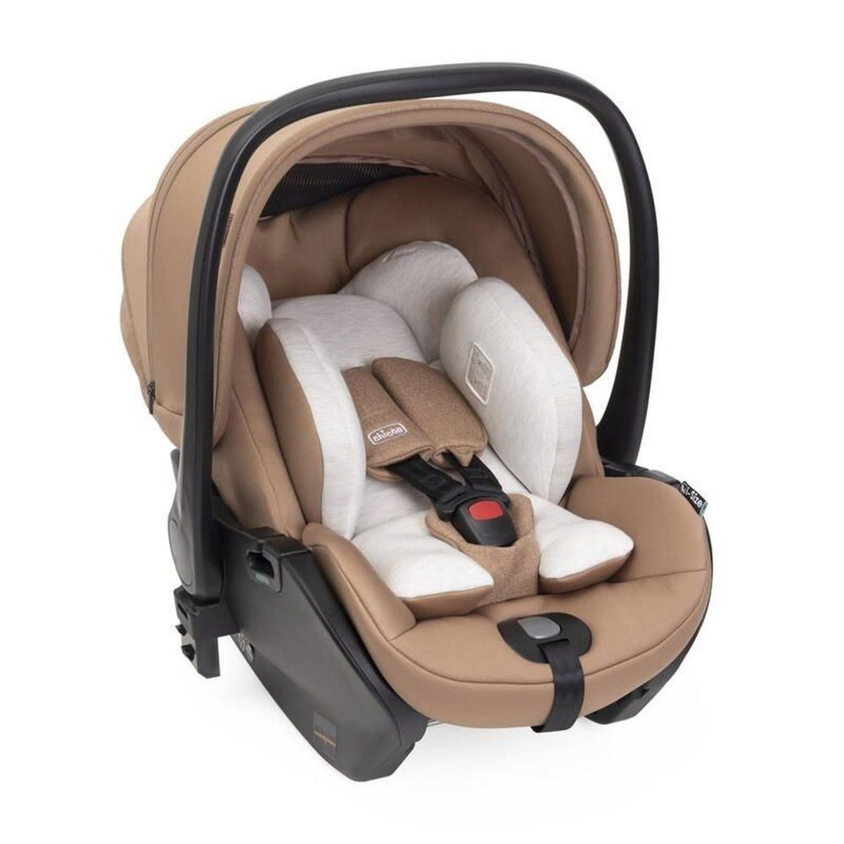 Poussette duo Bellagio 2 + siège auto First Seat Recline i-Size marron, CHICCO