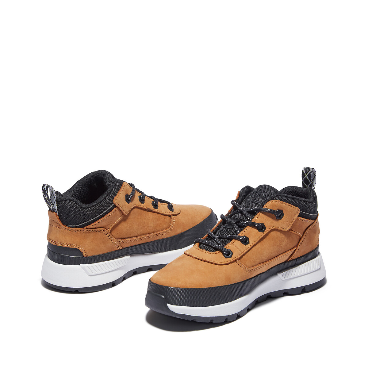 Baskets en cuir avec lacets élastiqués FIELD TREKKER LOW LACE miel, TIMBERLAND