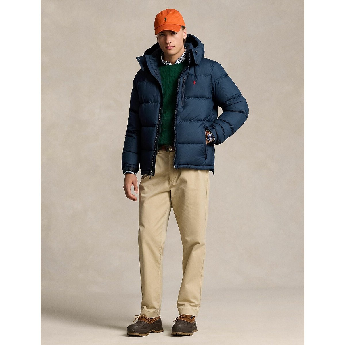 Gorham padded jacket navy blue, POLO RALPH LAUREN