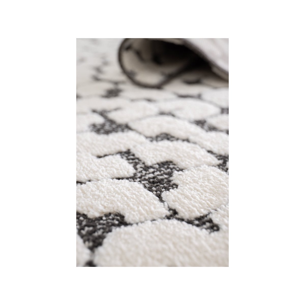 Tapis poils courts style contemporain, CALYRA beige, BOBOCHIC