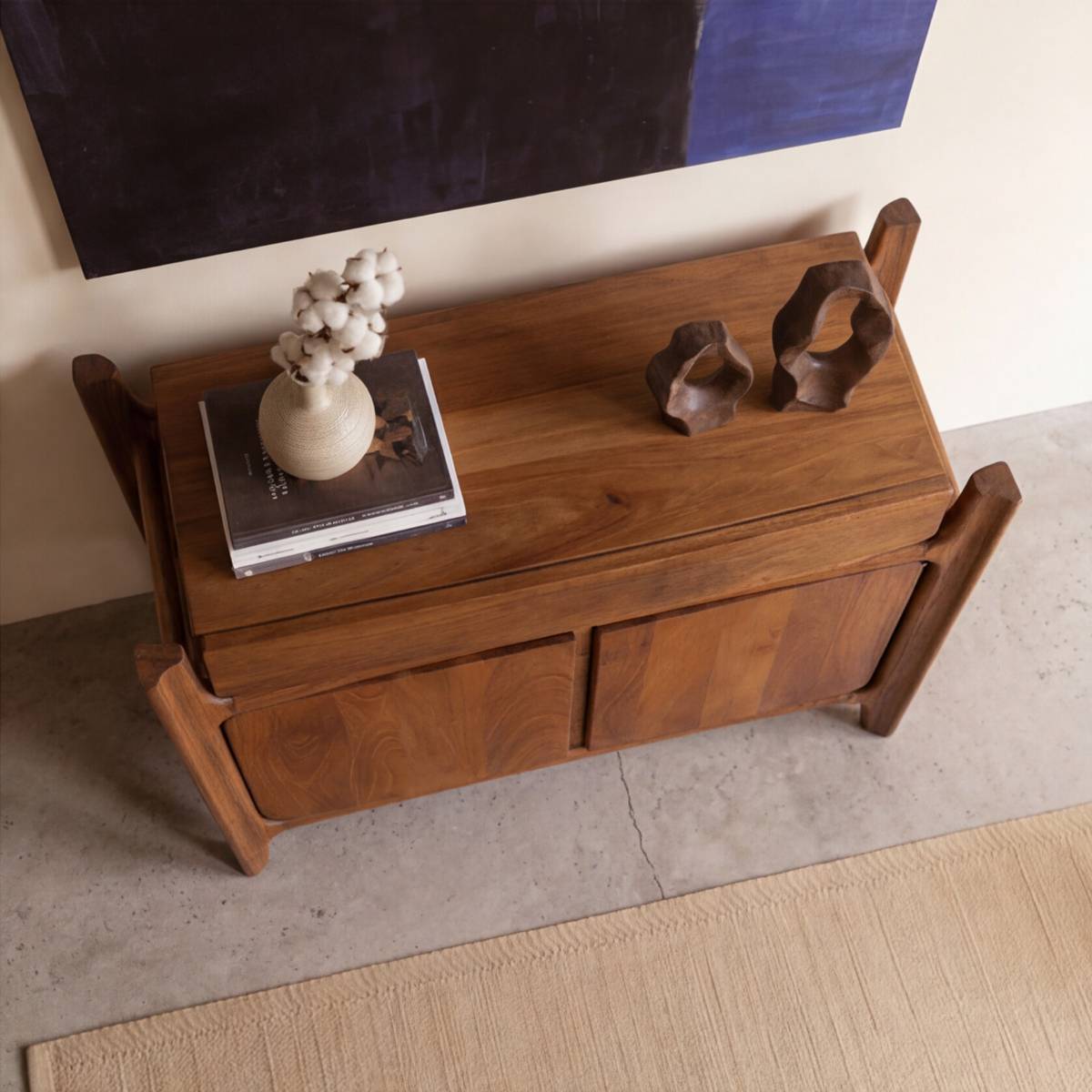 Buffet ne bois de manguier ROSANA bois clair, MADE IN MEUBLES